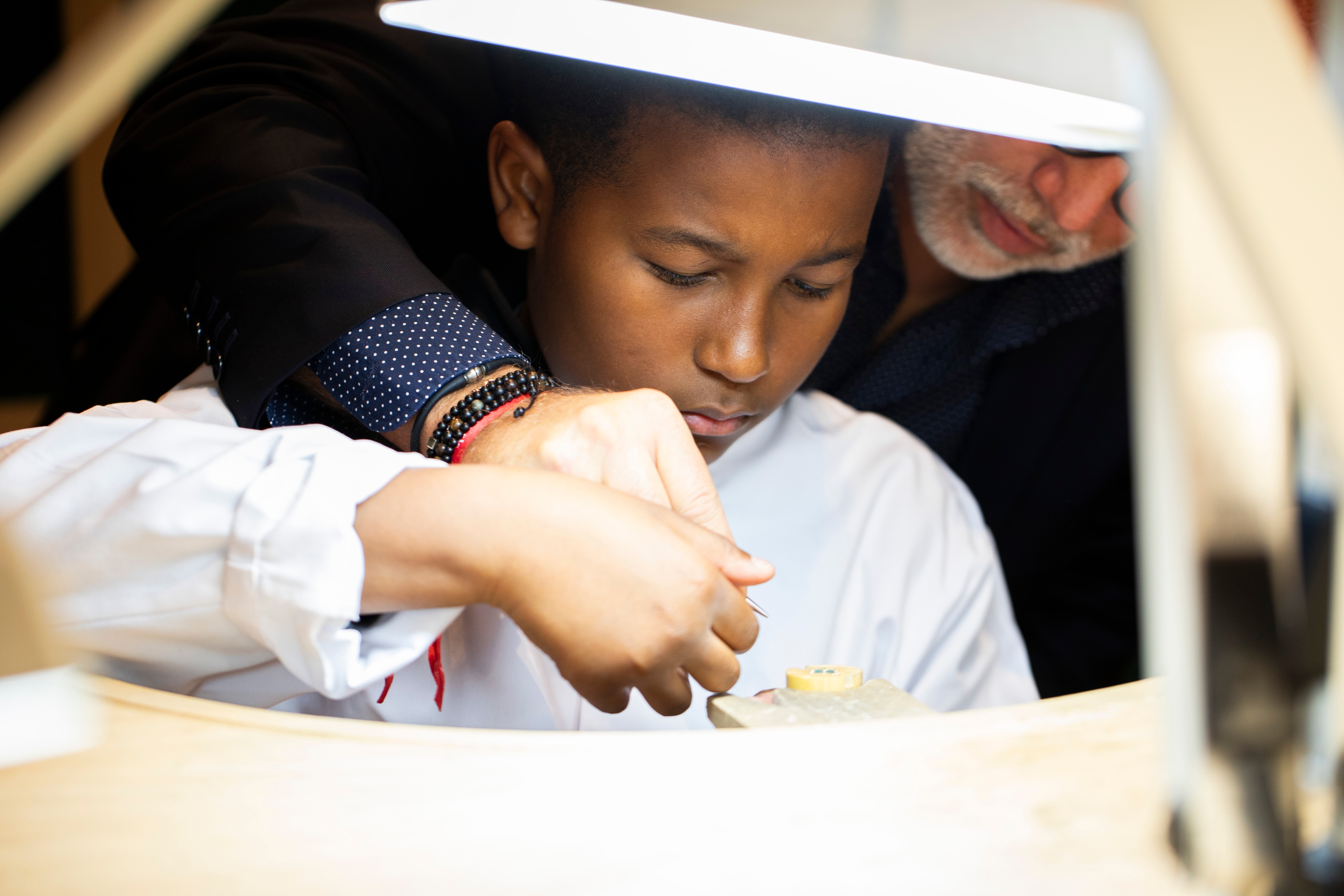 Photos of the third edition of "de Mains en mains" by Van Cleef & Arpels at the InterContinental Lyon - Hotel Dieu
