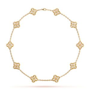 Vintage Alhambra necklace, 10 motifs