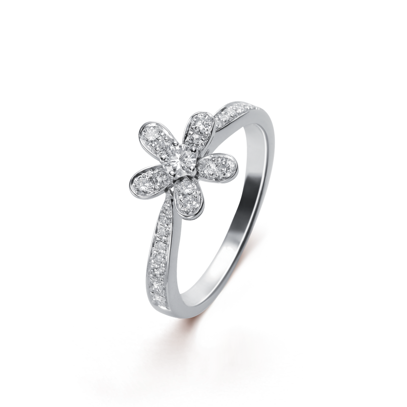 Socrate ring, 1 flower