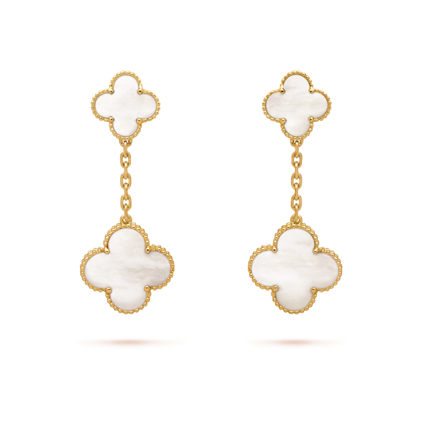 Magic Alhambra earrings, 2 motifs