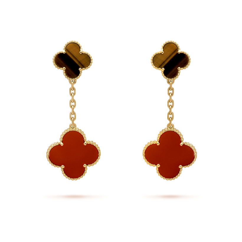 Magic Alhambra earrings, 2 motifs