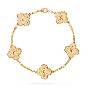 Vintage Alhambra bracelet, 5 motifs