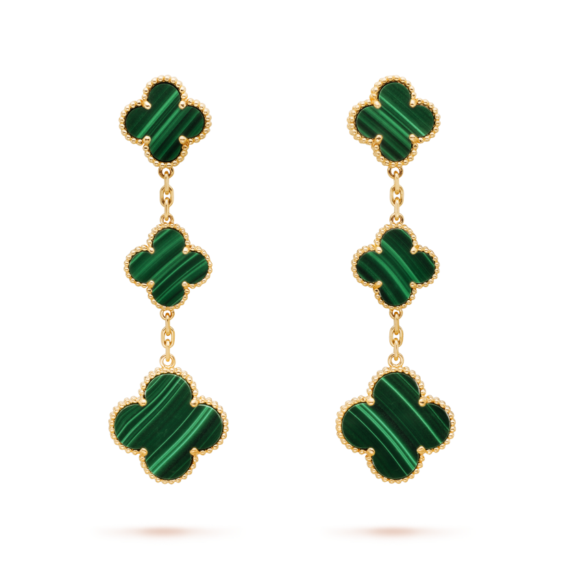 Magic Alhambra earrings, 3 motifs