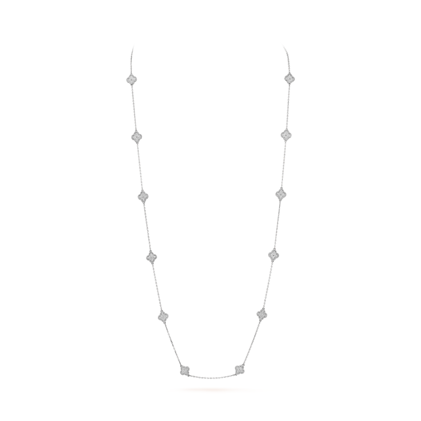 Sweet Alhambra long necklace, 16 motifs