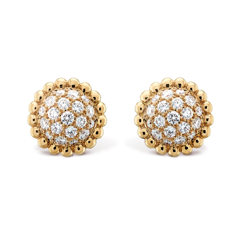 Perl¨¦e diamonds earrings