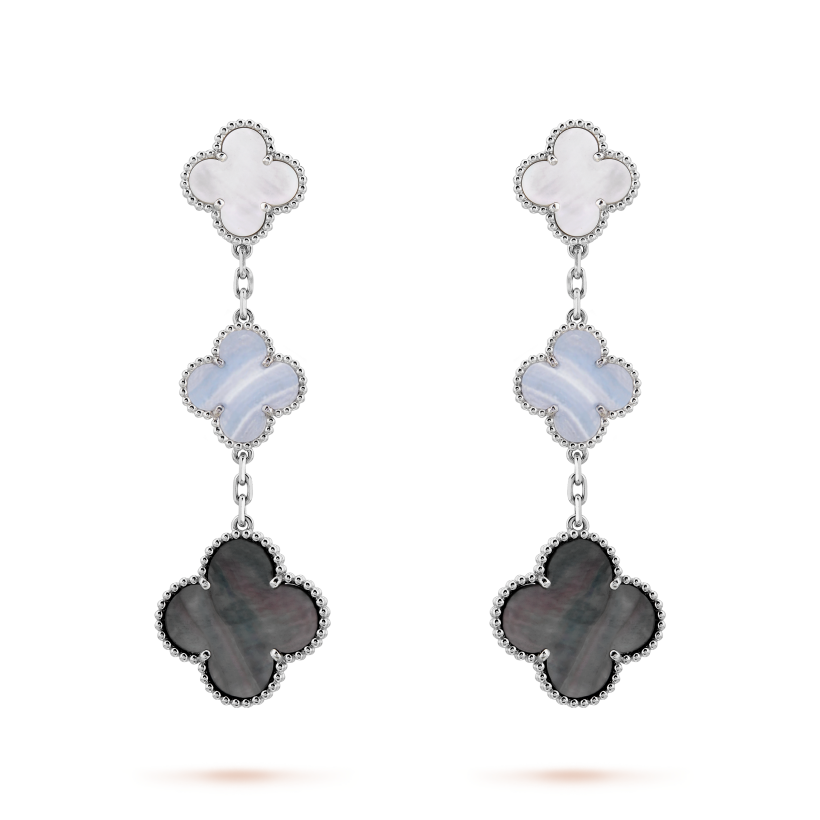 Magic Alhambra earrings, 3 motifs