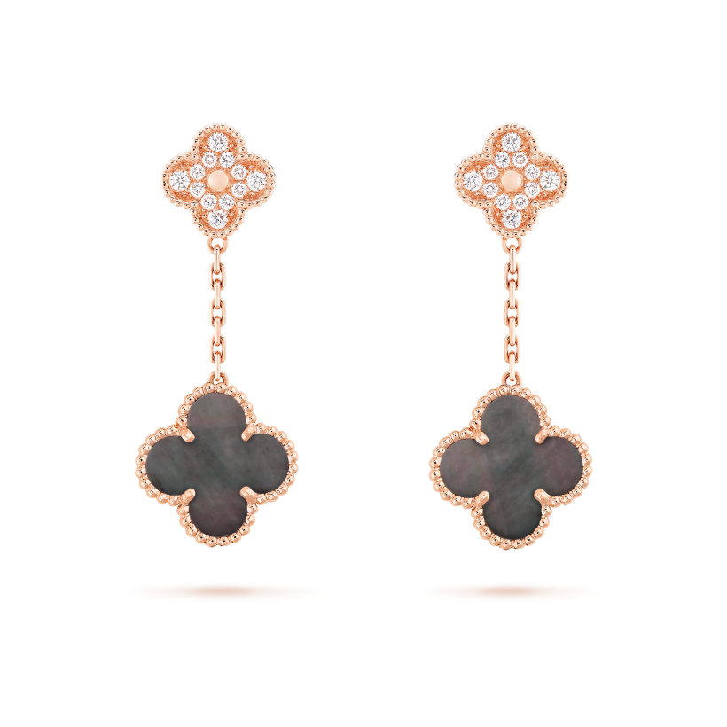 Magic Alhambra earrings, 2 motifs