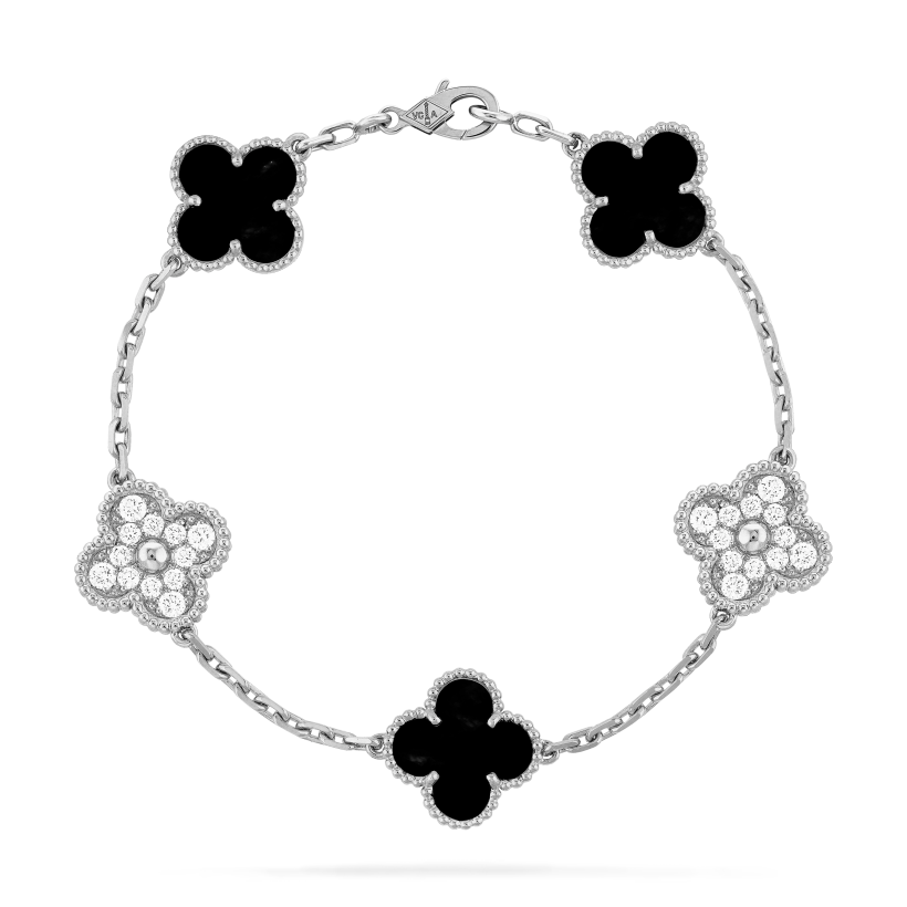 Vintage Alhambra bracelet, 5 motifs