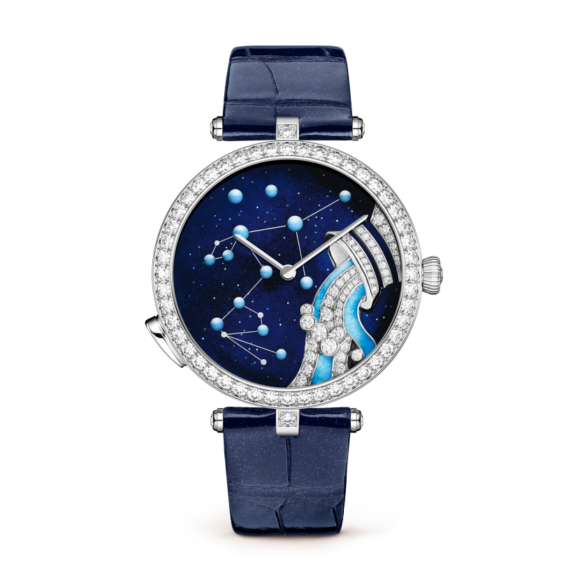 Lady Arpels Zodiaque Lumineux Aquarii (Aquarius) watch