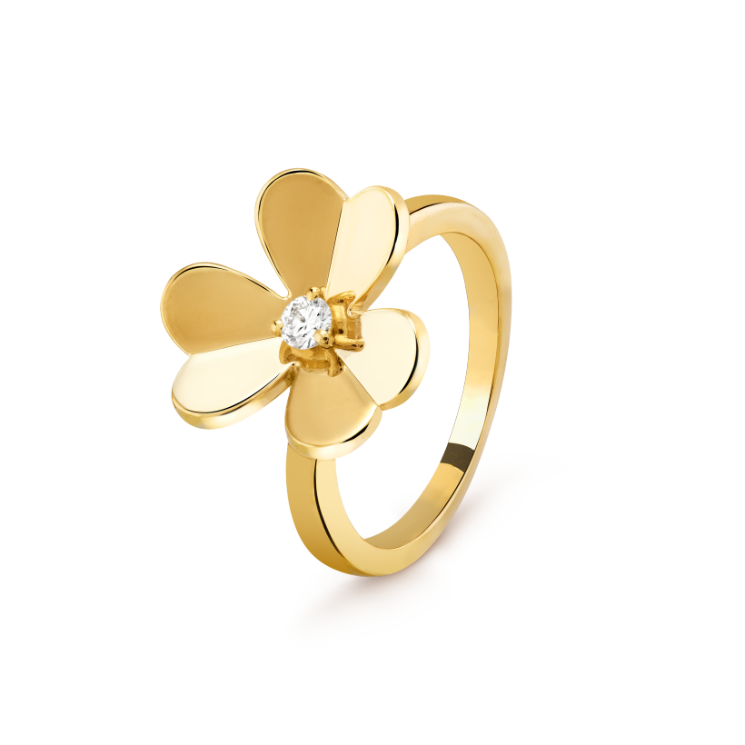 Frivole ring, 1 flower, small model