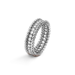 Perl¨¦e diamonds ring, 1 row