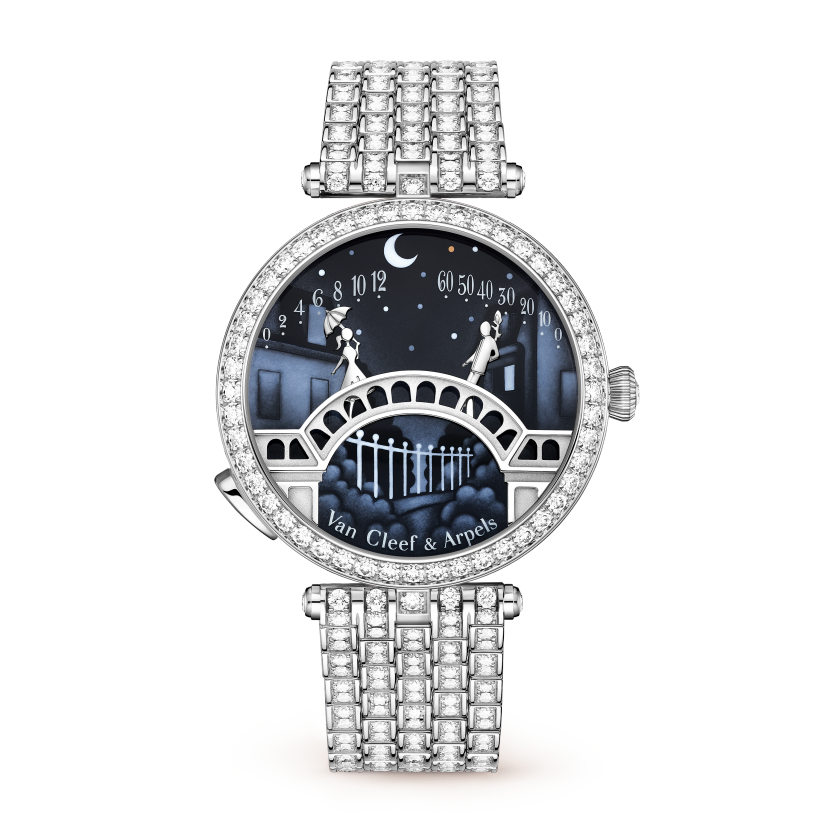 Lady Arpels Pont des Amoureux watch