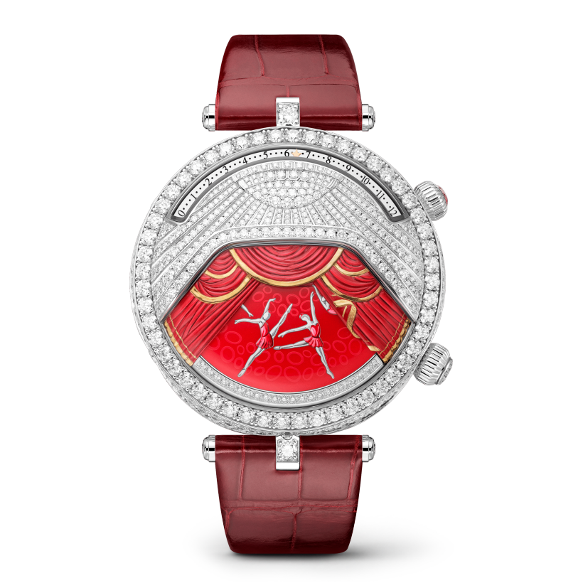 Lady Arpels Ballerine Musicale Rubis watch