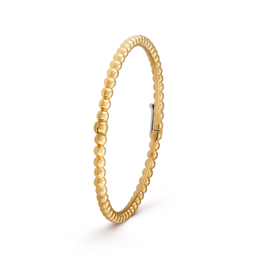 Perl¨¦e pearls of gold bracelet, medium model