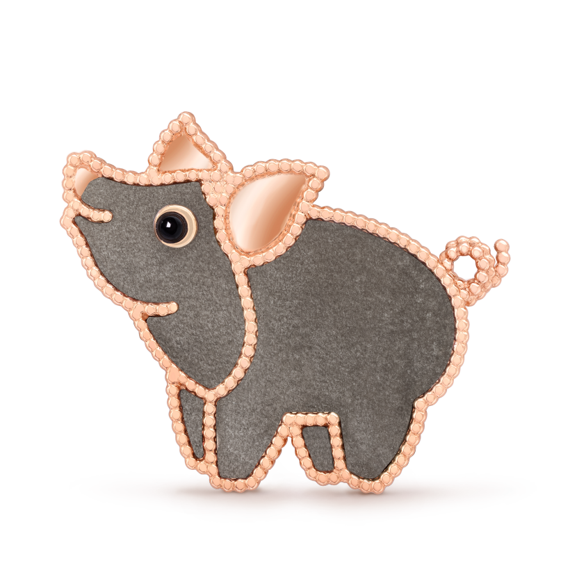 Lucky Animals Pig Clip