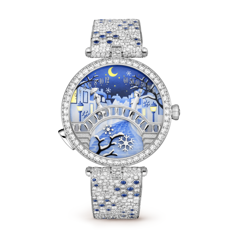 Lady Arpels Pont des Amoureux Hiver watch