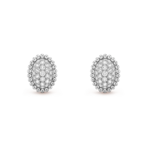 Perl¨¦e diamonds pav¨¦ earrings