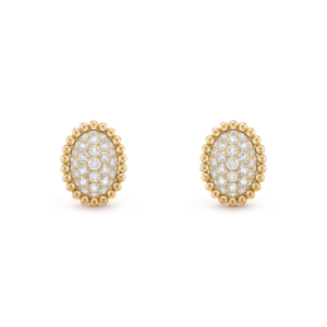 Perl¨¦e diamonds pav¨¦ earrings