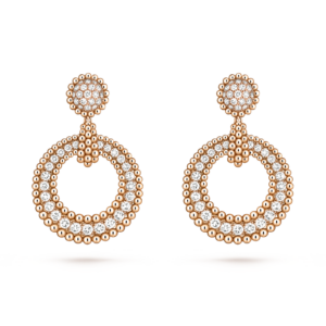 Perl¨¦e diamonds earrings