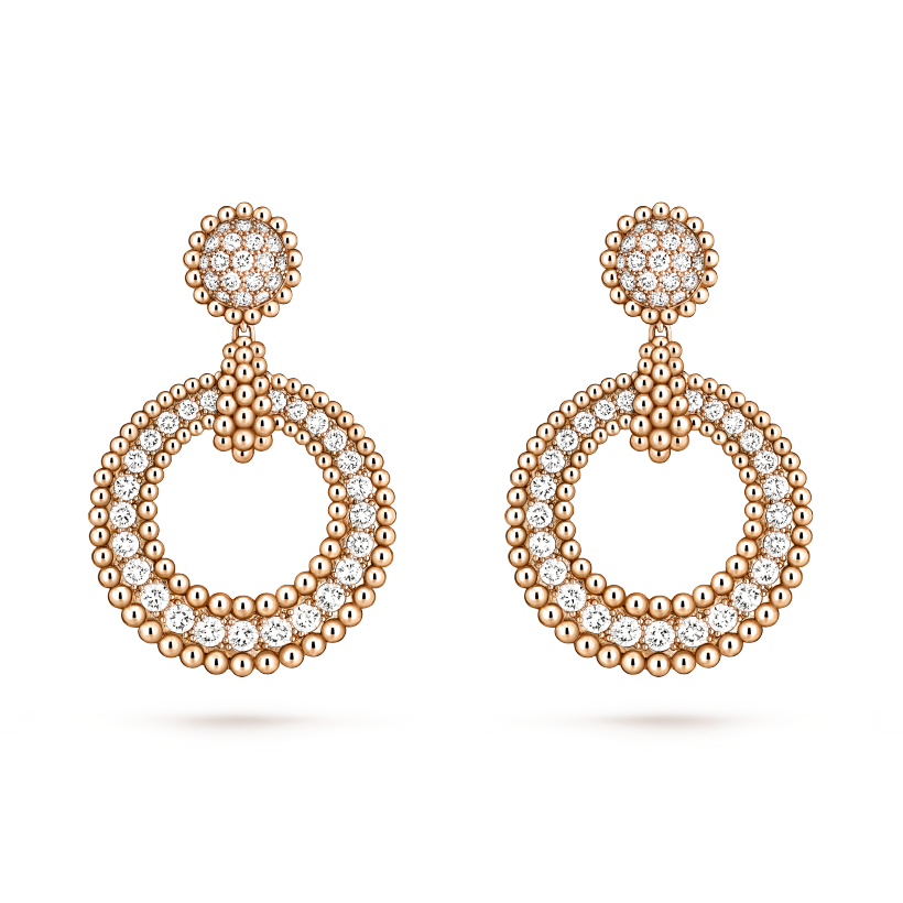 Perl¨¦e diamonds earrings