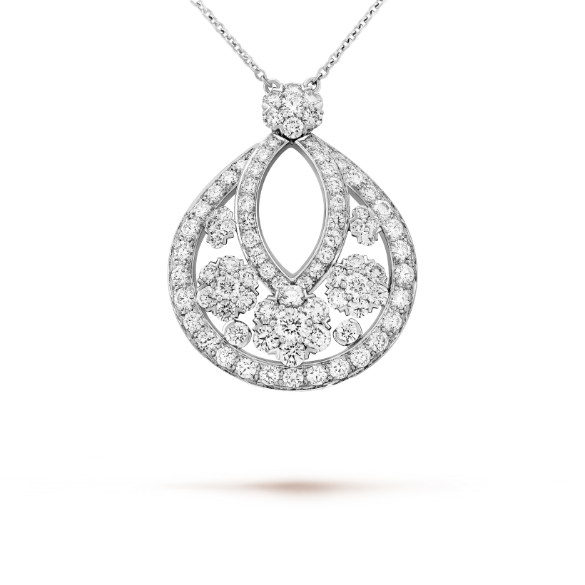 Snowflake pendant, large model