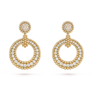 Perl¨¦e diamonds earrings