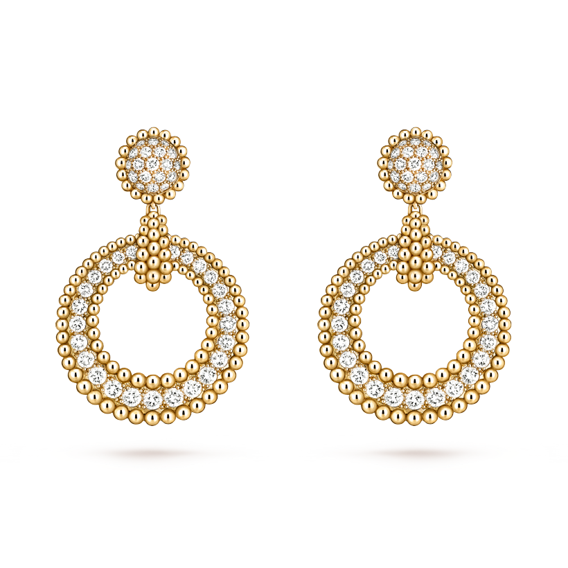 Perl¨¦e diamonds earrings