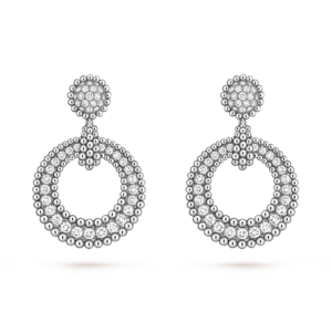 Perl¨¦e diamonds earrings